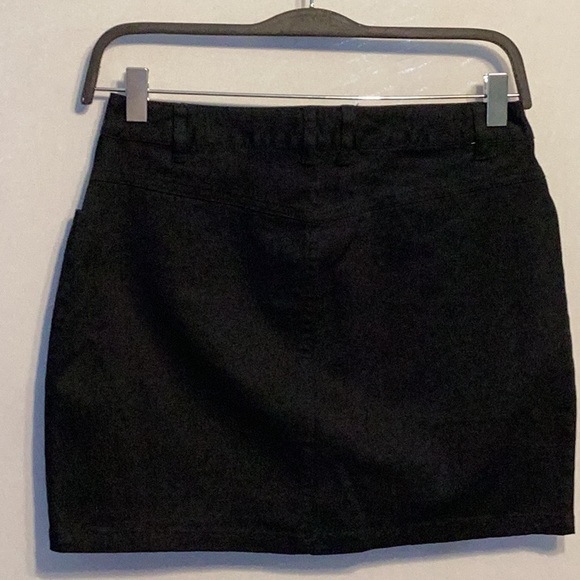 Forever 21 black cotton mini skirt size small - Picture 4 of 8